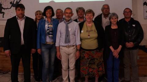 Les membres du bureau du PETR Forêt d'Orléans-Loire-Sologne